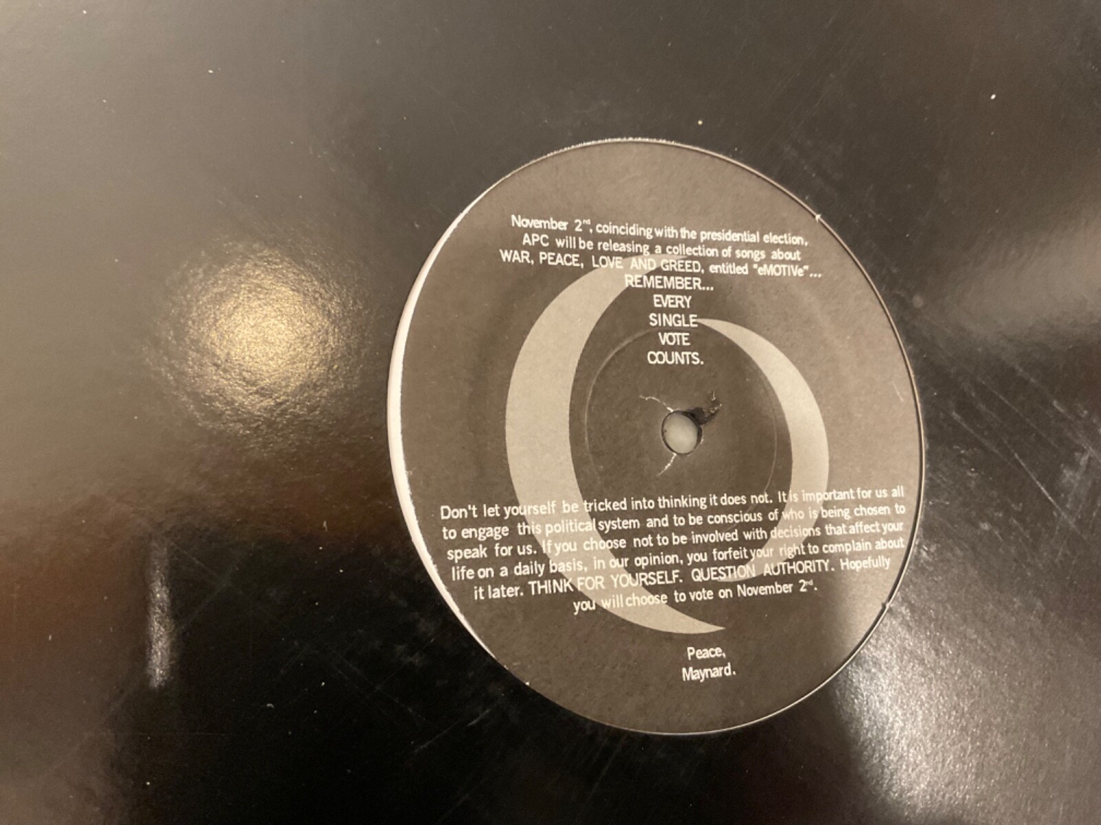 A PERFECT CIRCLE 12″ PROMO Counting Bodies Like Sheep 2004 MINT