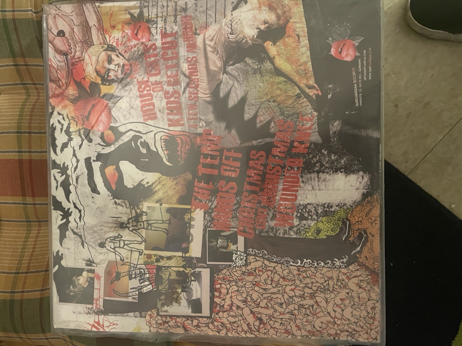 Murder City Devils In Name and Blood Vinyl LP Nonesuch Records Rock Sleeve