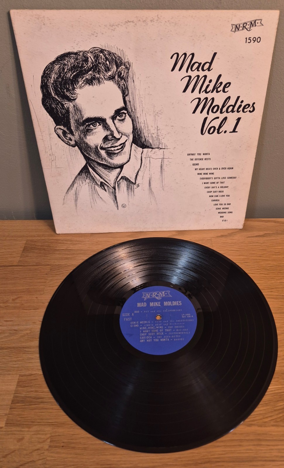 Mad Mike Moldies Vol. 1 Doo Wop Garage NRM Records Vinyl LP