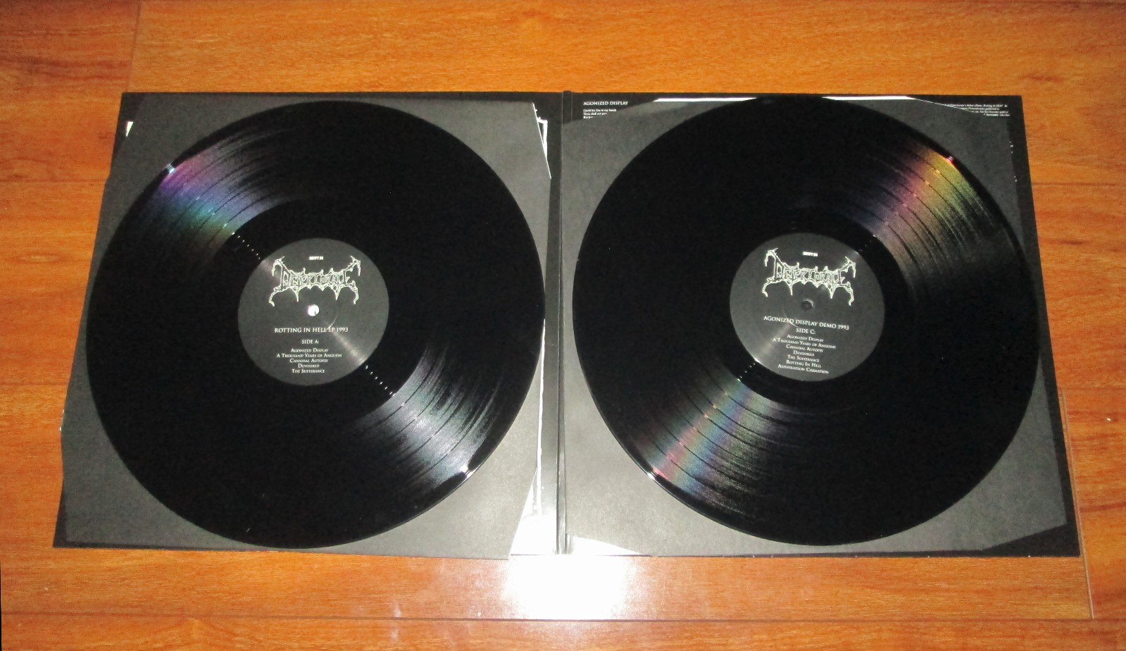 DETERIORATE Rotting In Hell 2LP RARE OOP Deicide Baphomet Goreaphobia Morbid Ang