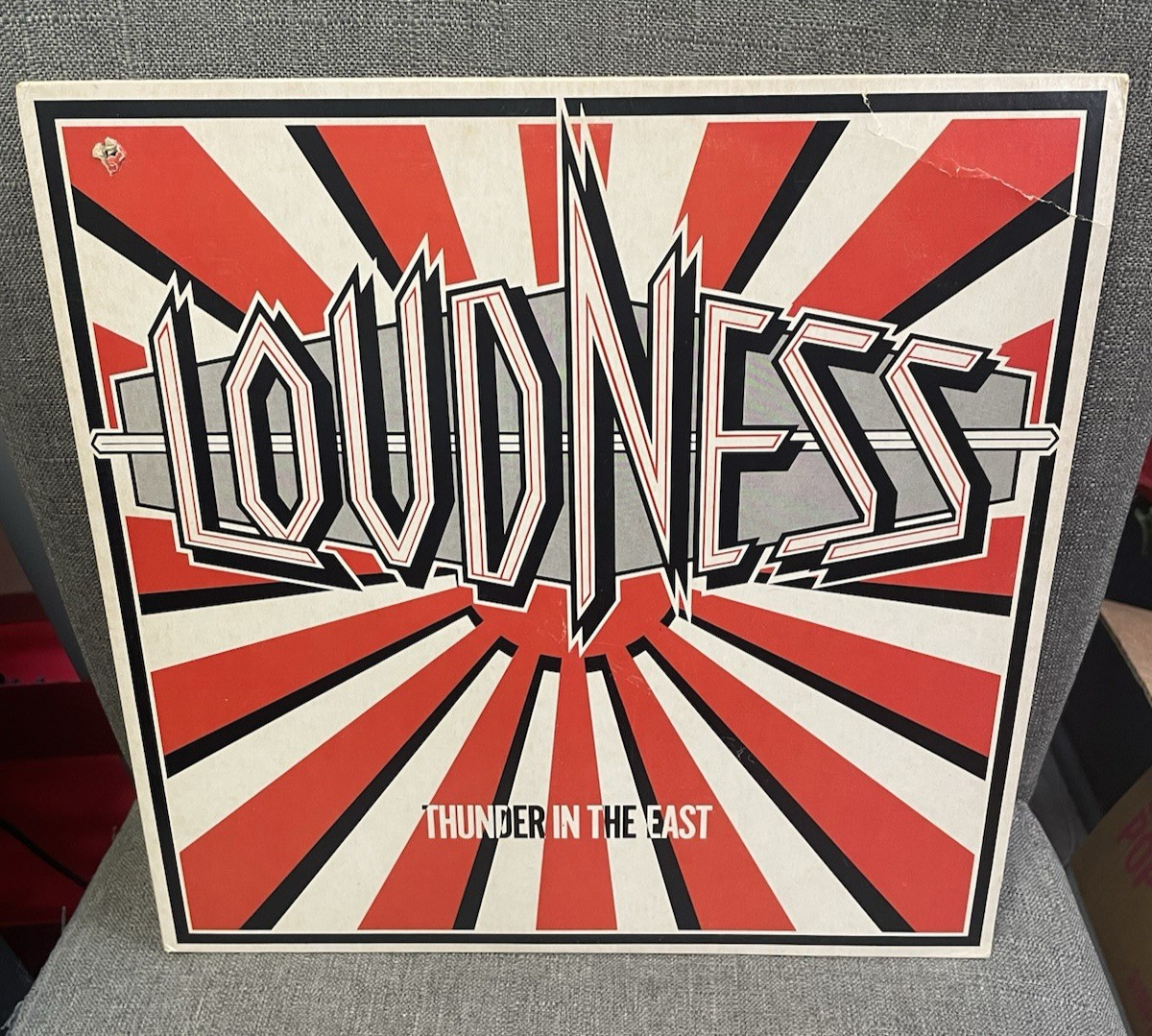 1985 LOUDNESS Thunder In The East LP Vinyl Record ATCO 90246-1