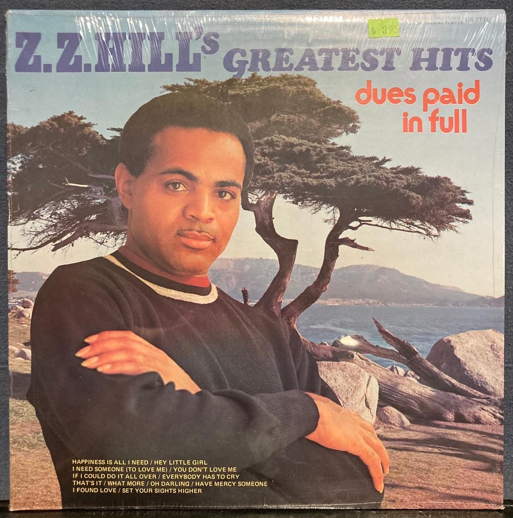 Z.Z. HILL DUES PAID IN FULL~SEALED 1980’s UNITED RECORDS REISSUE LP~US-7770~SOUL