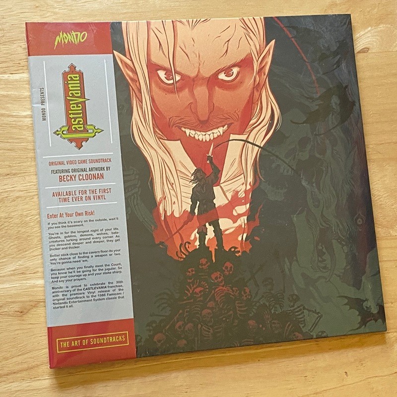 Castlevania Original Soundtrack Record 10″ LP Vinyl