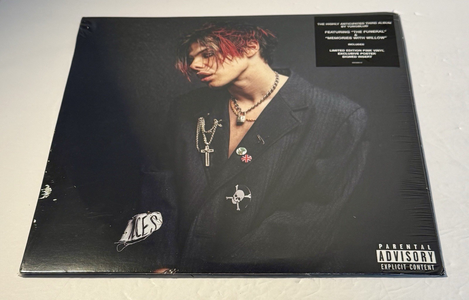 Yungblud -New 2022 Record Indie Exclusive Pink Vinyl Autographed Insert Sealed