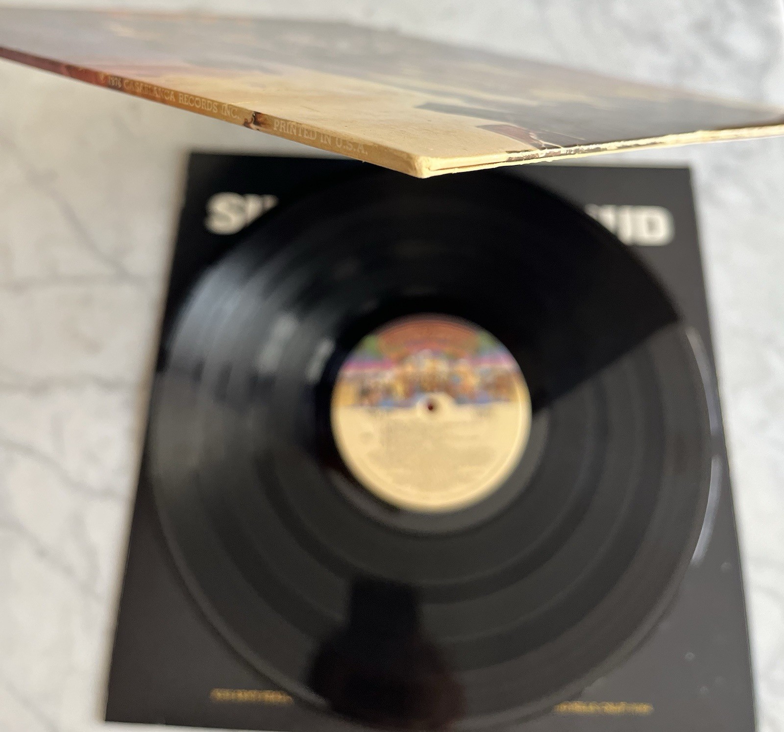Kiss Destroyer Vinyl Record Album LP 1976 Repress EX NICE