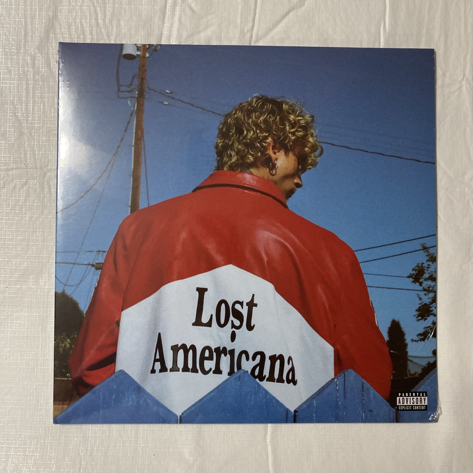 Machine Gun Kelly MGK – Lost Americana Red Vinyl SIGNED INSERT Autographed