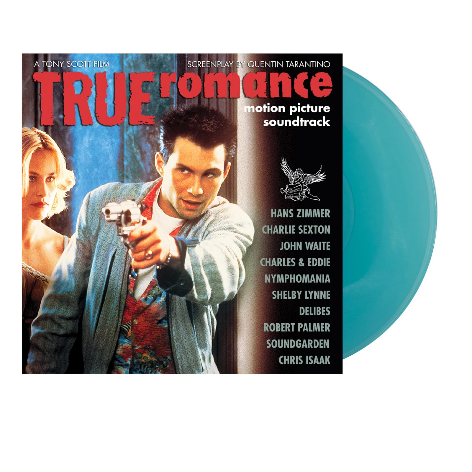 VARIOUS ARTISTS TRUE ROMANCE–OST (ALABAMA WORLEY TURQUOISE VINYL) LP {{itemeb..