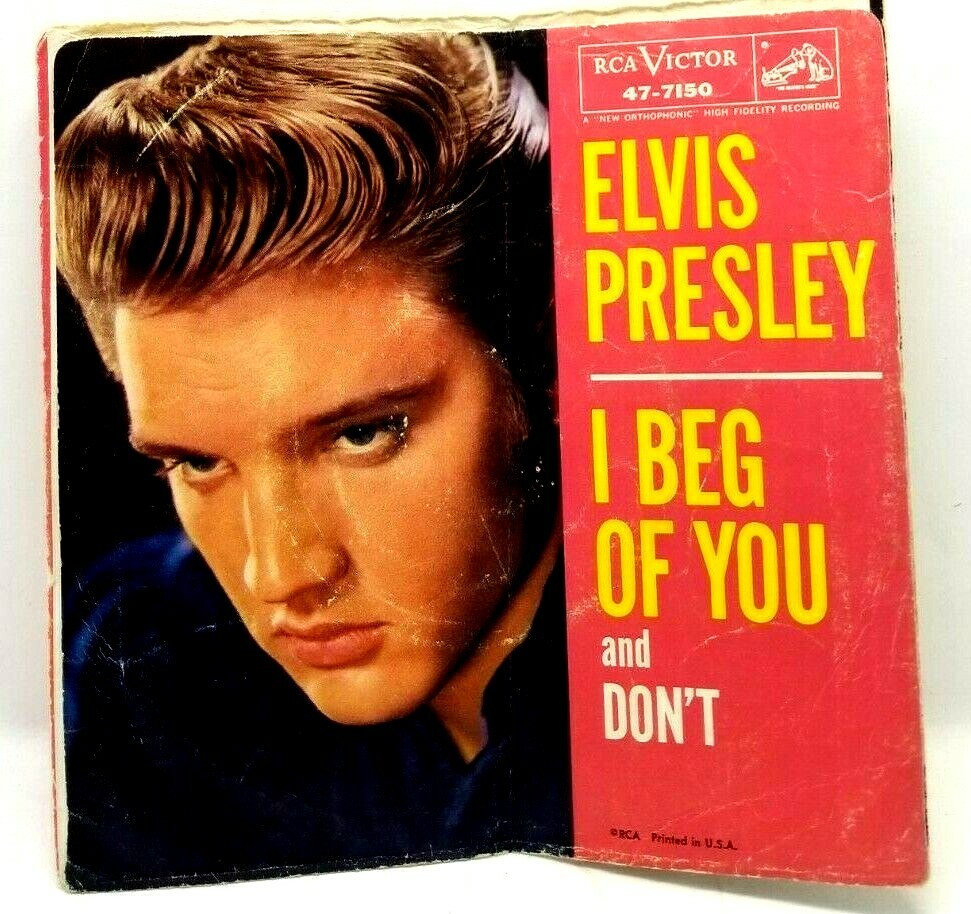 Elvis Presley 45rpm Don’t & I Beg of You 47-7150 (Picture Paper Sleeve Only)(S1A