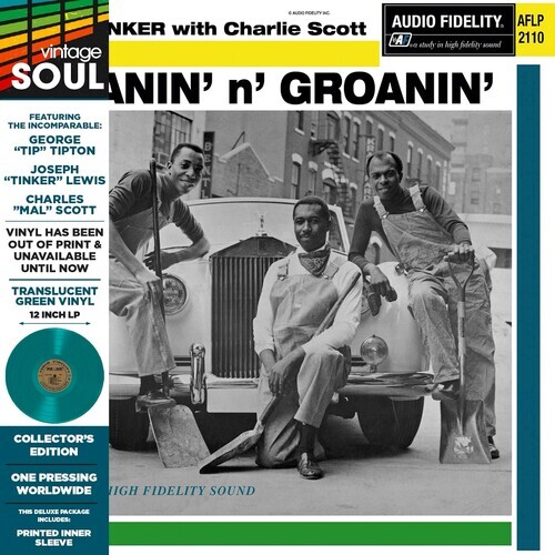 PRE-ORDER George Tipton – Moanin’ N Groanin’ – Green [New Vinyl LP] Colored Viny