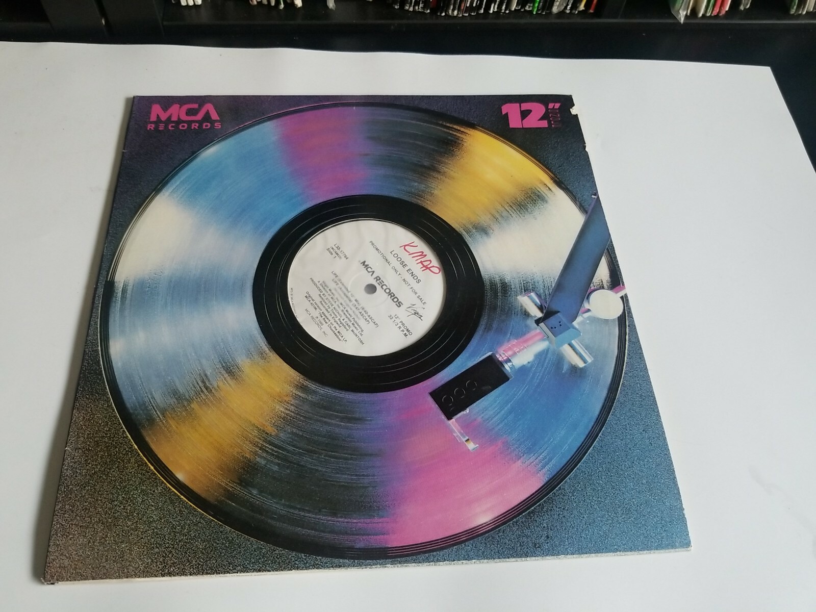 Loose Ends ‎– Life 1989 VG+ 12″ Vinyl PROMO Single Downtempo Garage House Funk