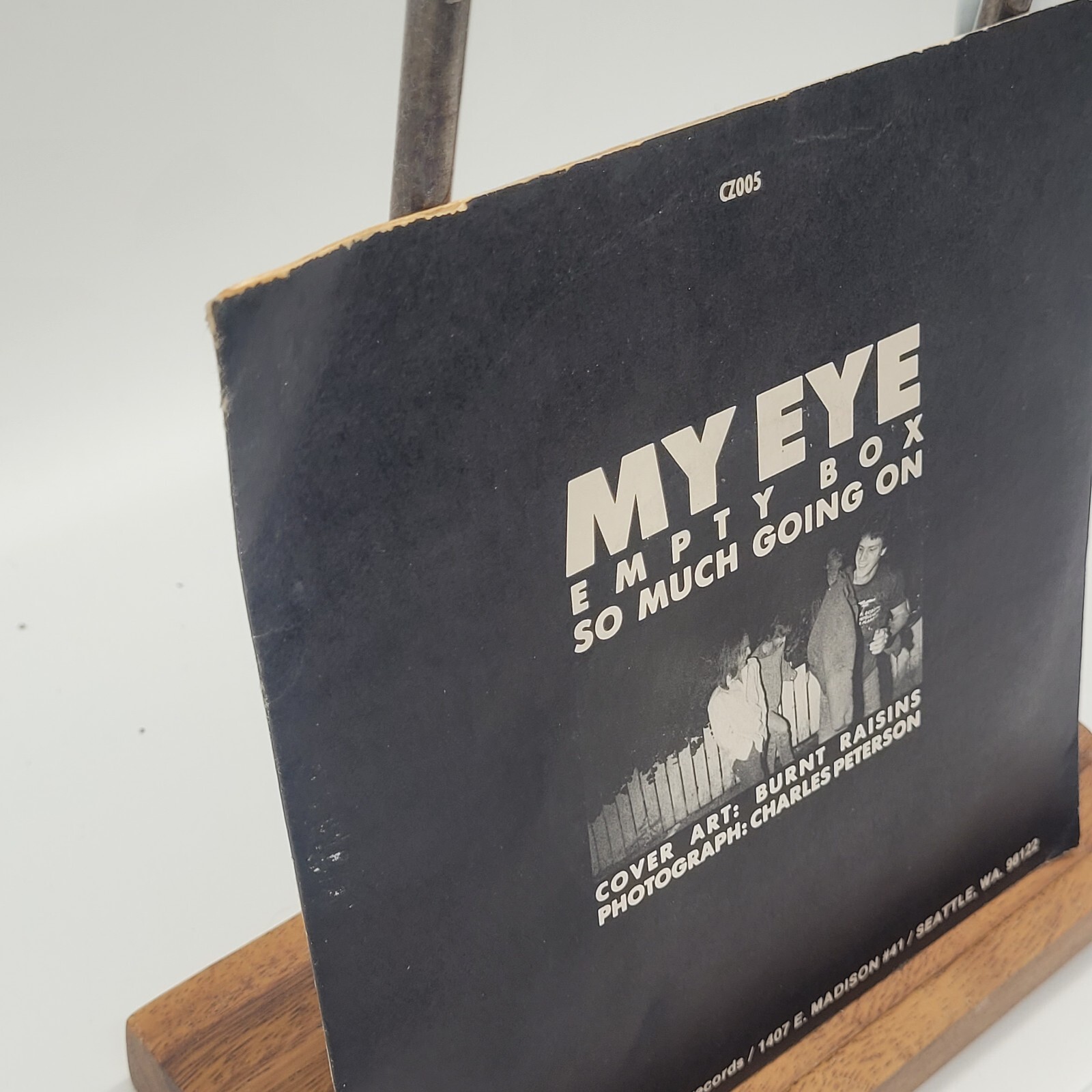 MY EYE PS EMPTY BOX SO MUCH GOING ON ROCK GRUNGE 7″