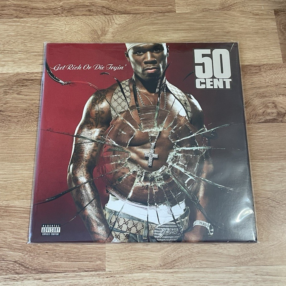 50 Cent Get Rich Or Die Tryin’ Rap Hip-Hop Vinyl