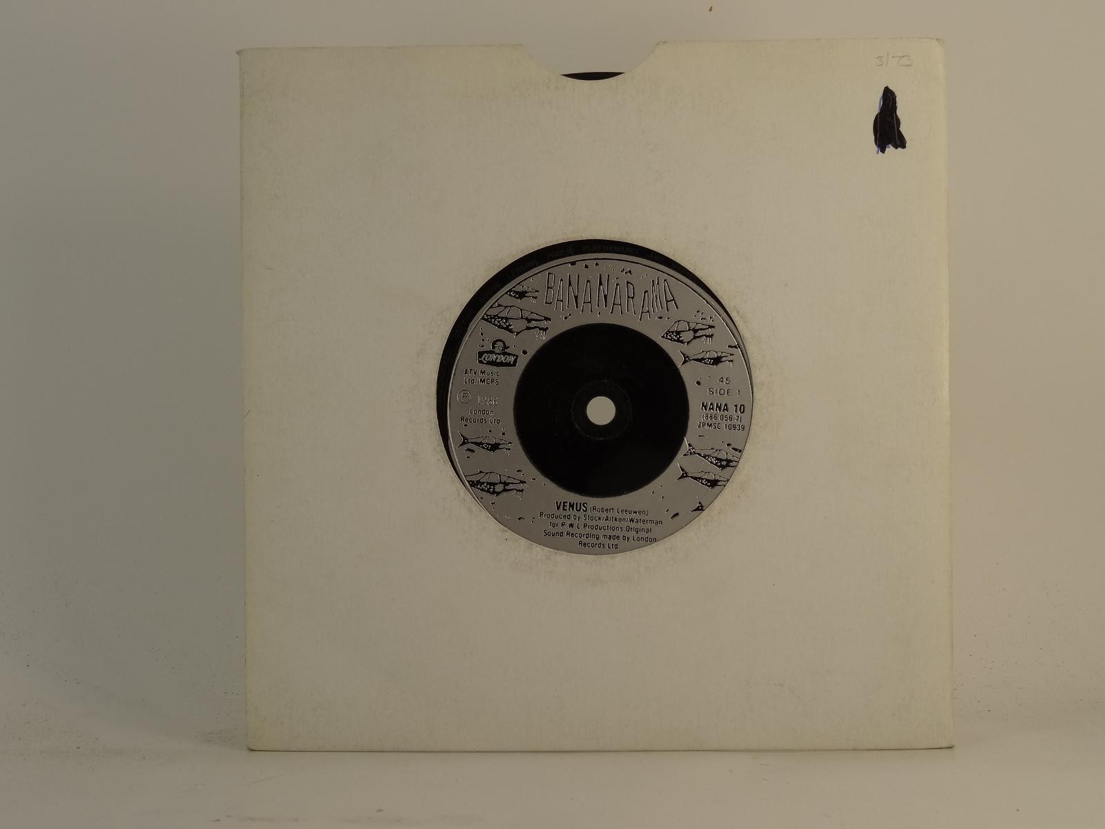 BANANARAMA VENUS (77) 2 Track 7″ Single including Plain Paper Sleeve LONDON RECO