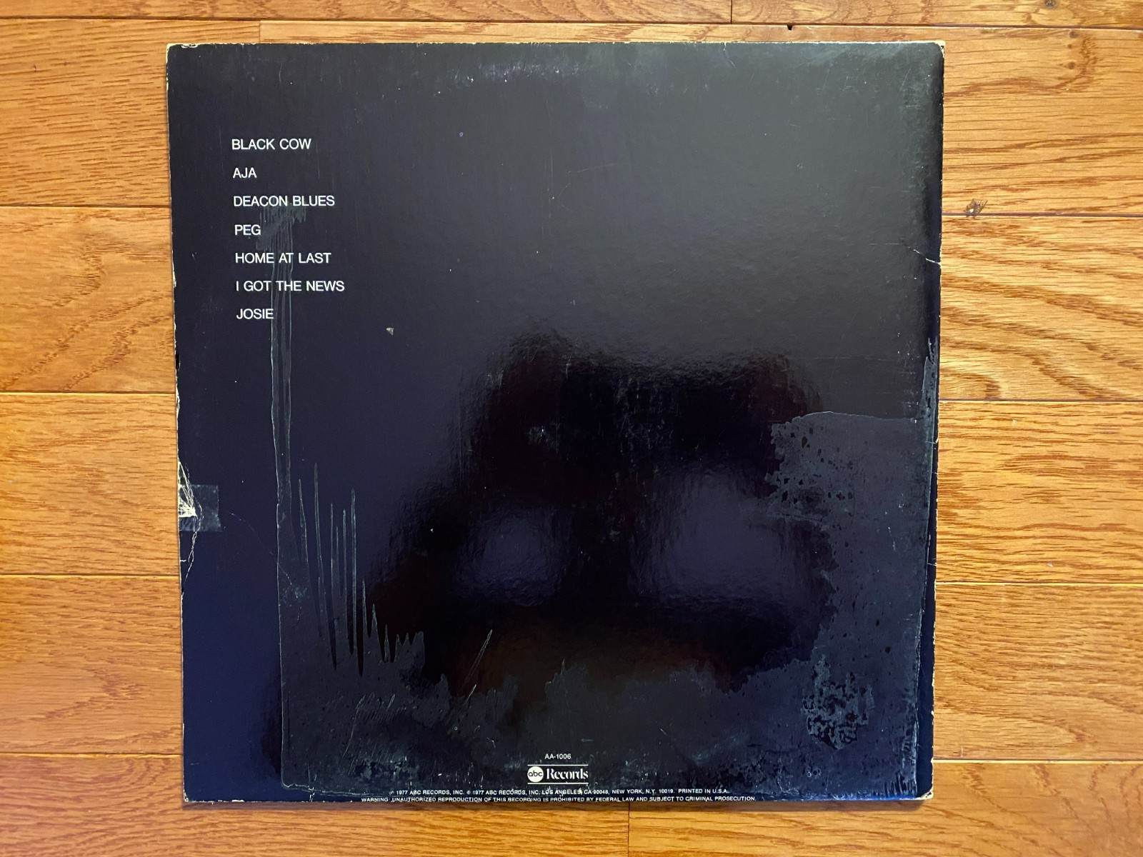 Steely Dan – Aja LP ABC Dunhill AB 1006 1977 1st Pressing w/ Inner Sleeve