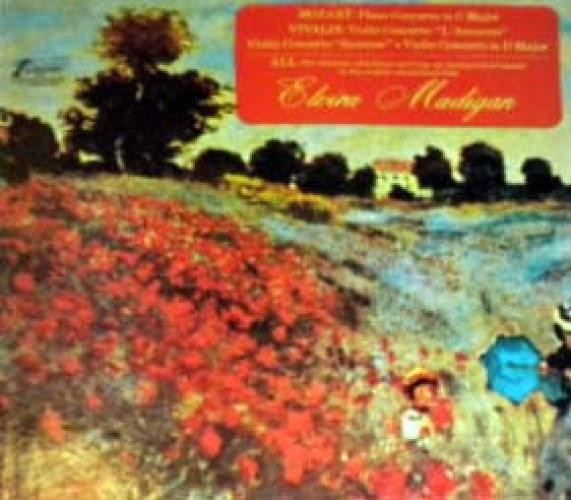 Wolfgang Amadeus Mozart / Antonio Vivaldi, Elvira Madigan, (LP), VG+, 4257258918