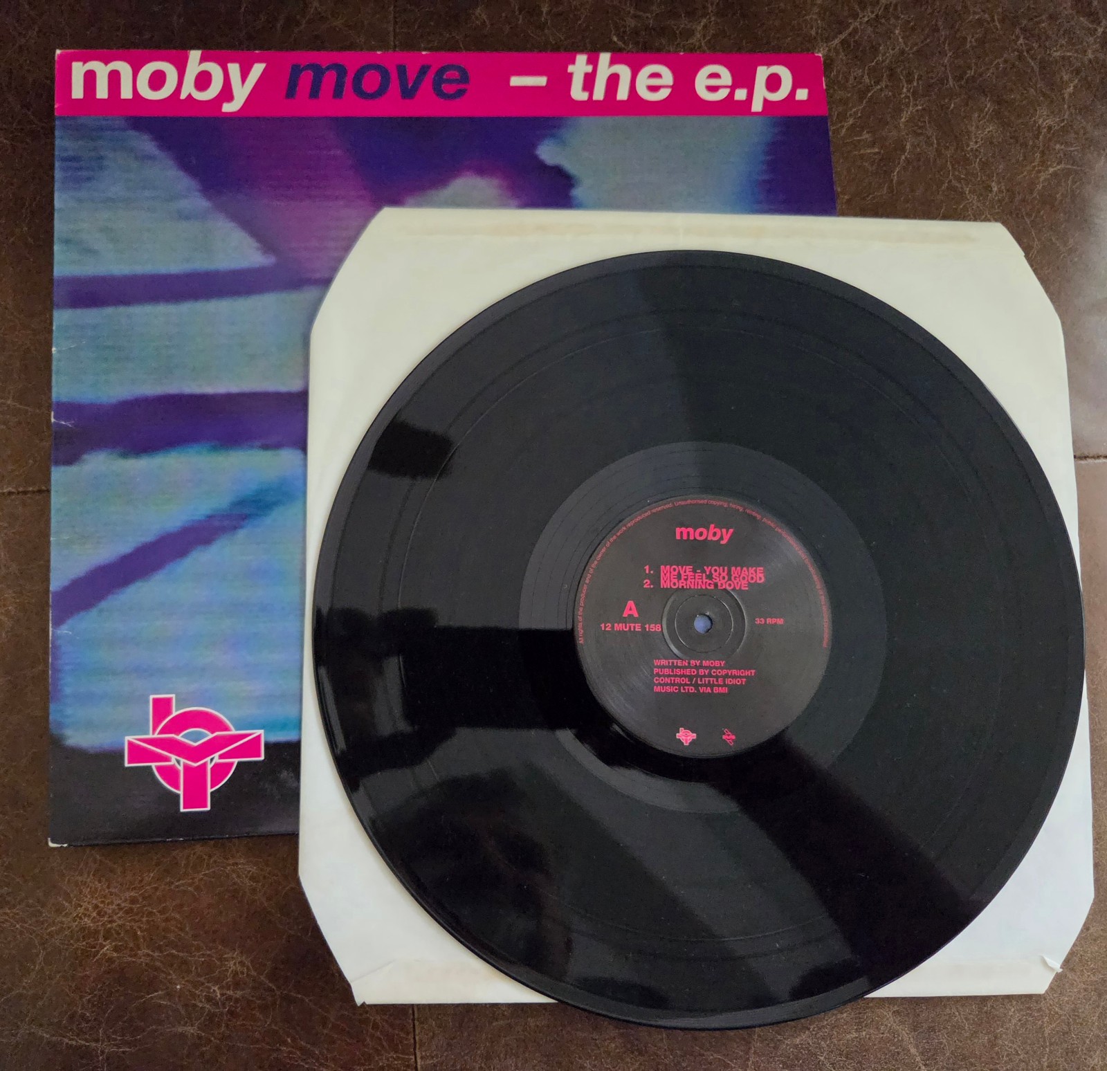 Moby – Move – The E.P. 12″ 1993 UK