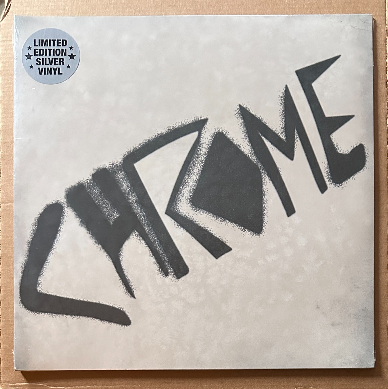 CHROME : The Visitation : 2021 Cleopatra Limited Silver Vinyl Record LP – Sealed