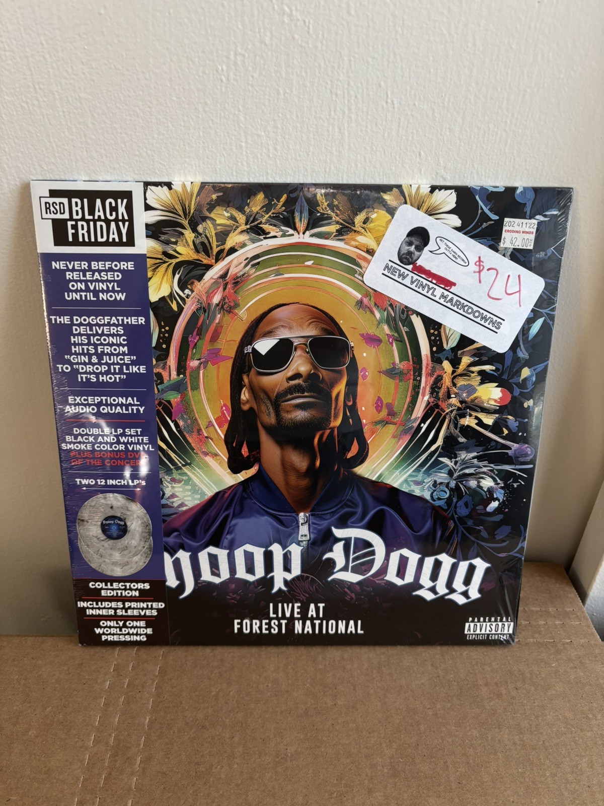 Snoop Dogg – Live At Forest National – RSD Black Friday 2024 Hip Hop Vinyl new