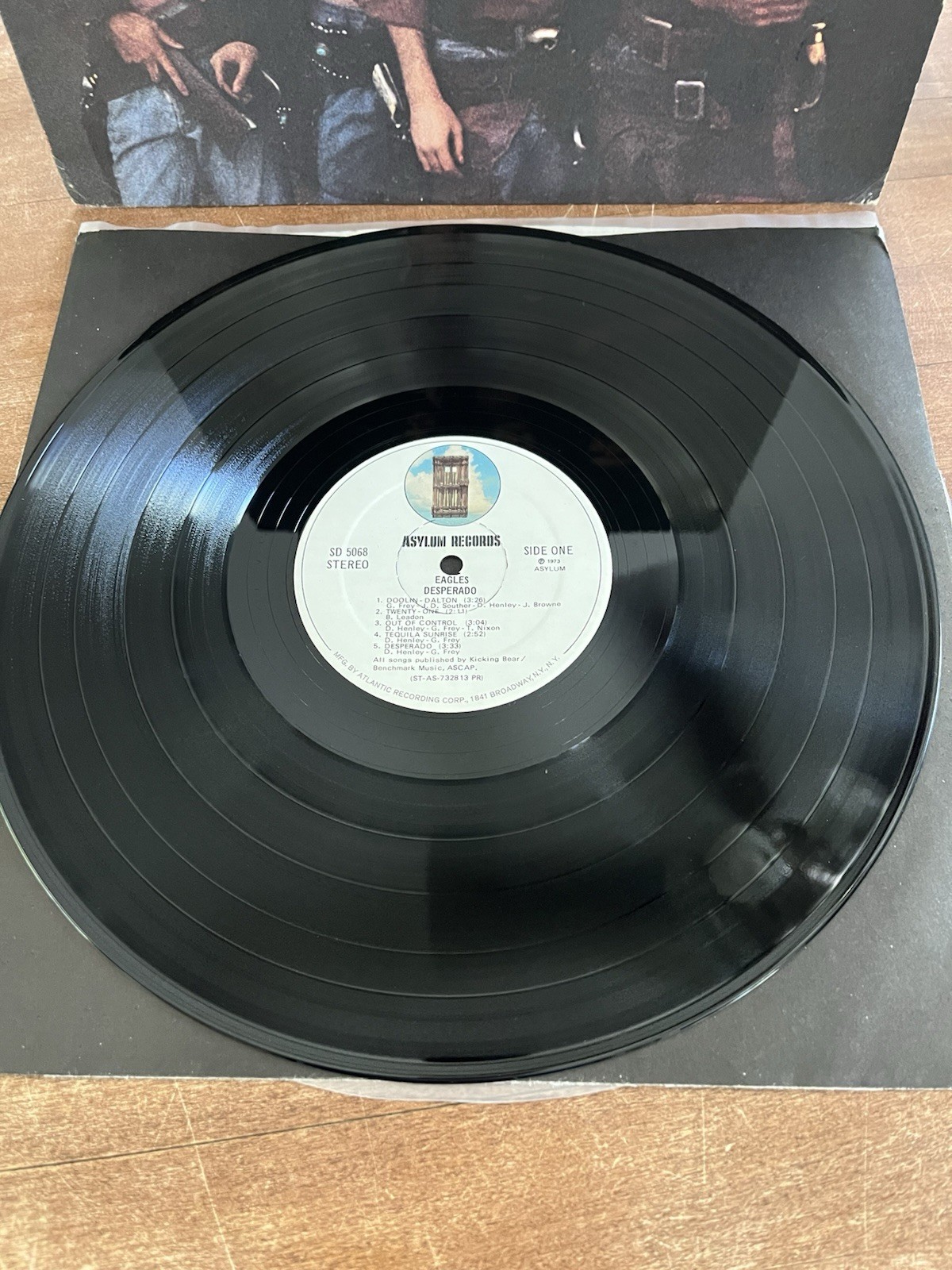 The EAGLES Desperado 1973 Original Textured Cover Asylum Records LP SD 5068