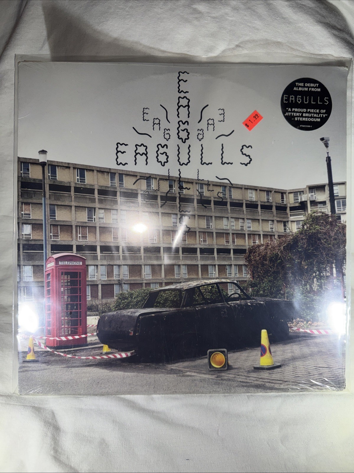 EAGULLS – EAGULLS – VINYL LP BLACKJ – 2014 PARTISAN RECORDS – Sealed New
