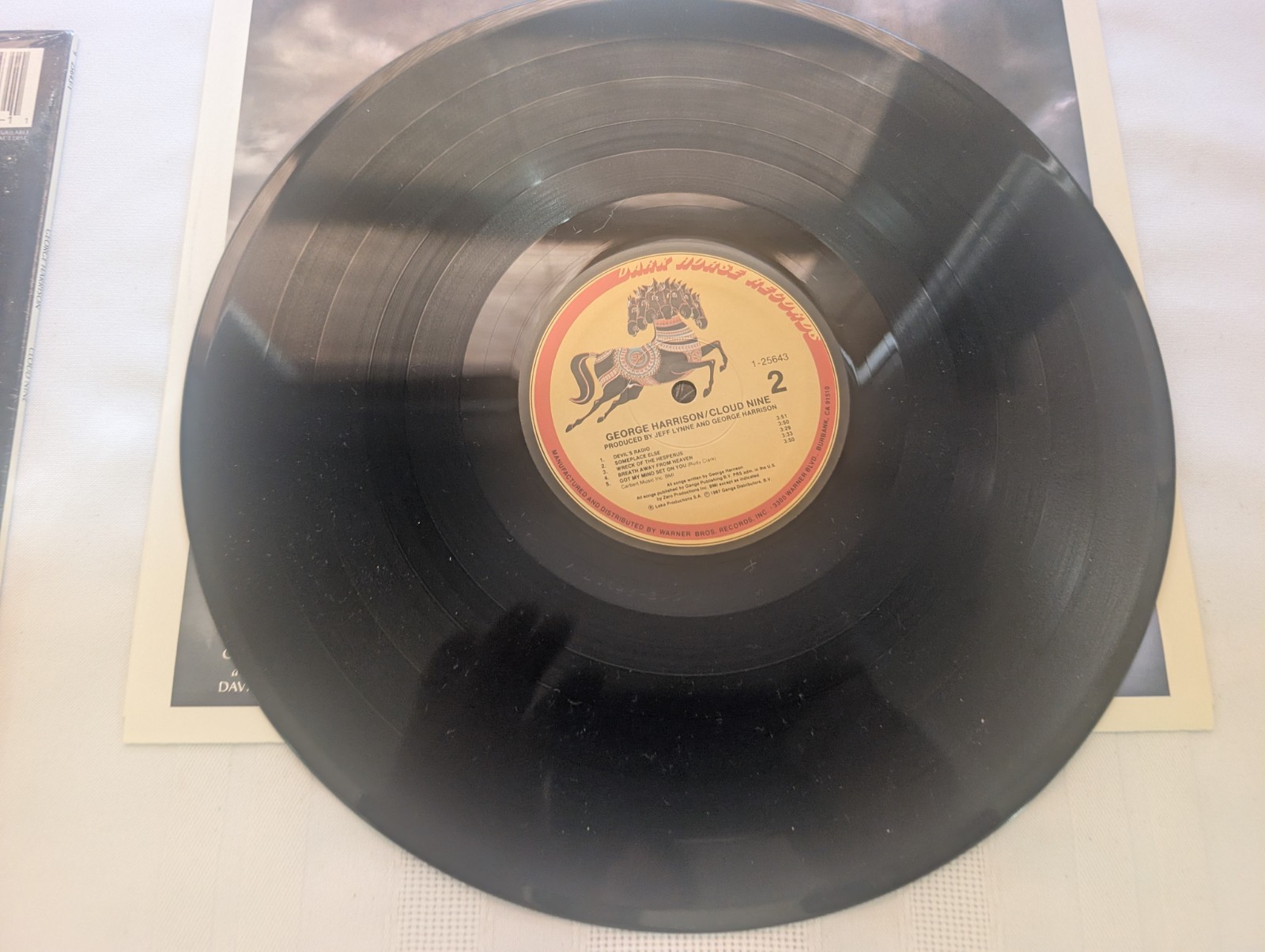 George Harrison ~ Cloud Nine Vinyl LP Dark Horse Label 1987 NM