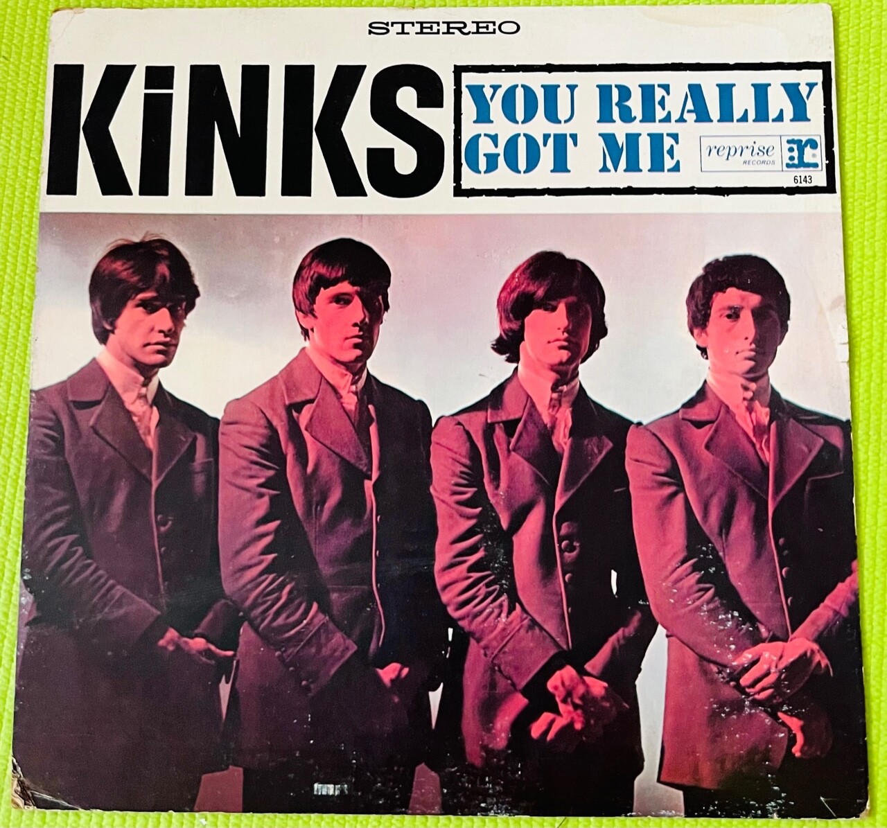 orig.Kinks “You Really Got Me” LP Record Store Counter Display-UNBELIEVABLY RARE