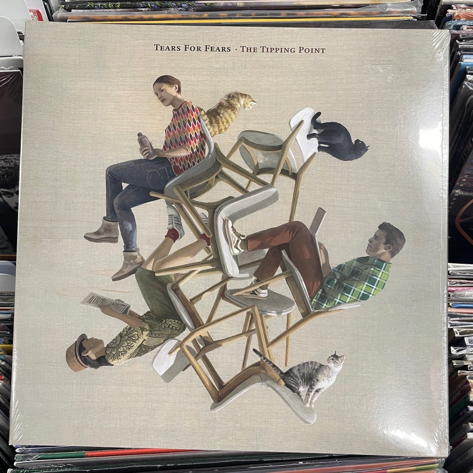 TEARS FOR FEARS The Tipping Point VINYL LP RECORD Brand New SEALED!