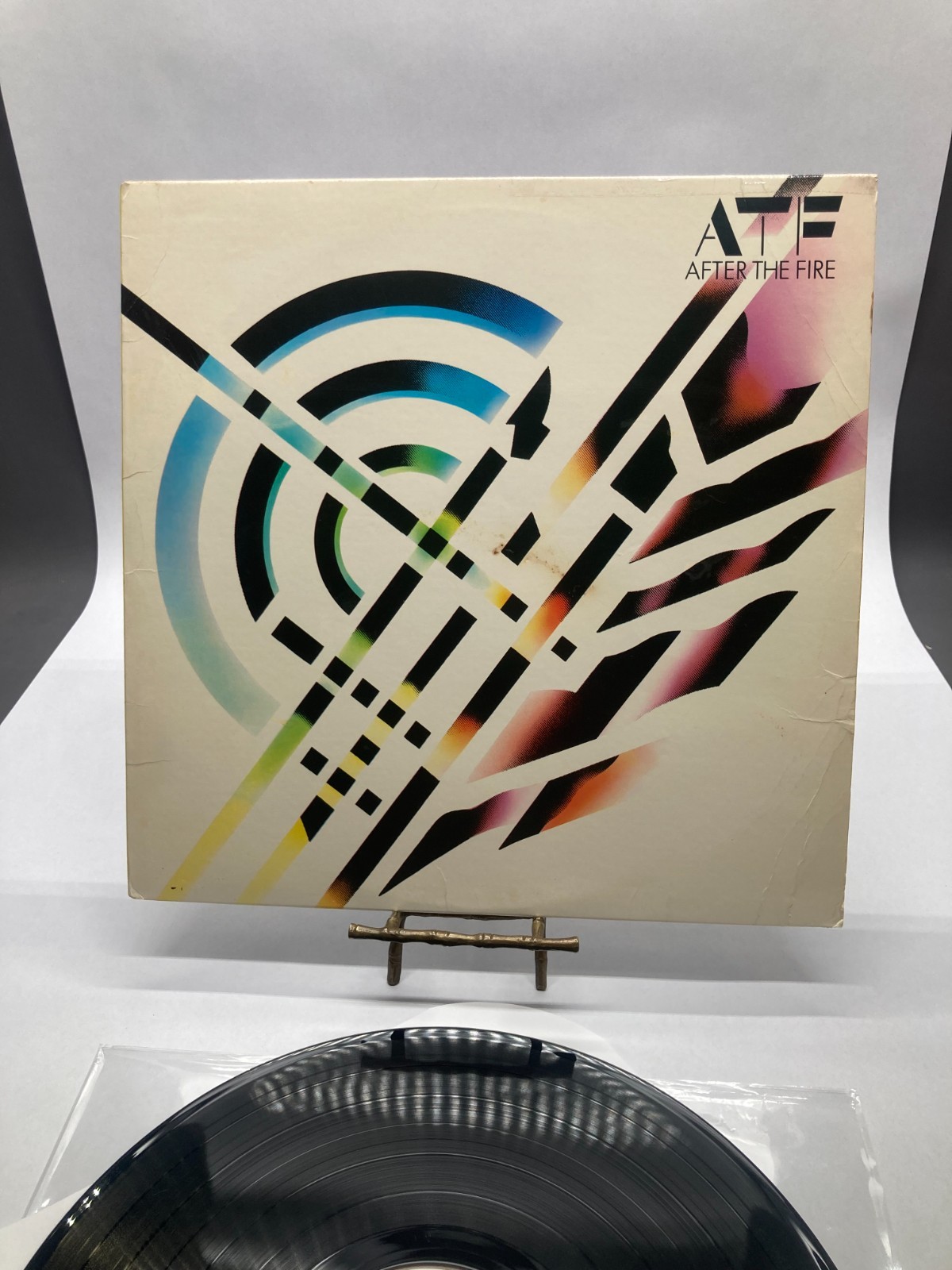 After The Fire ATF Vintage Vinyl LP 1982 Epic Record FE-38282