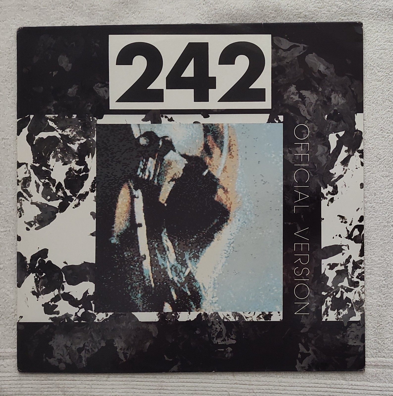 Front 242 Official Version Belgium Import LP RRE LP5 + Insert Playtested Clean