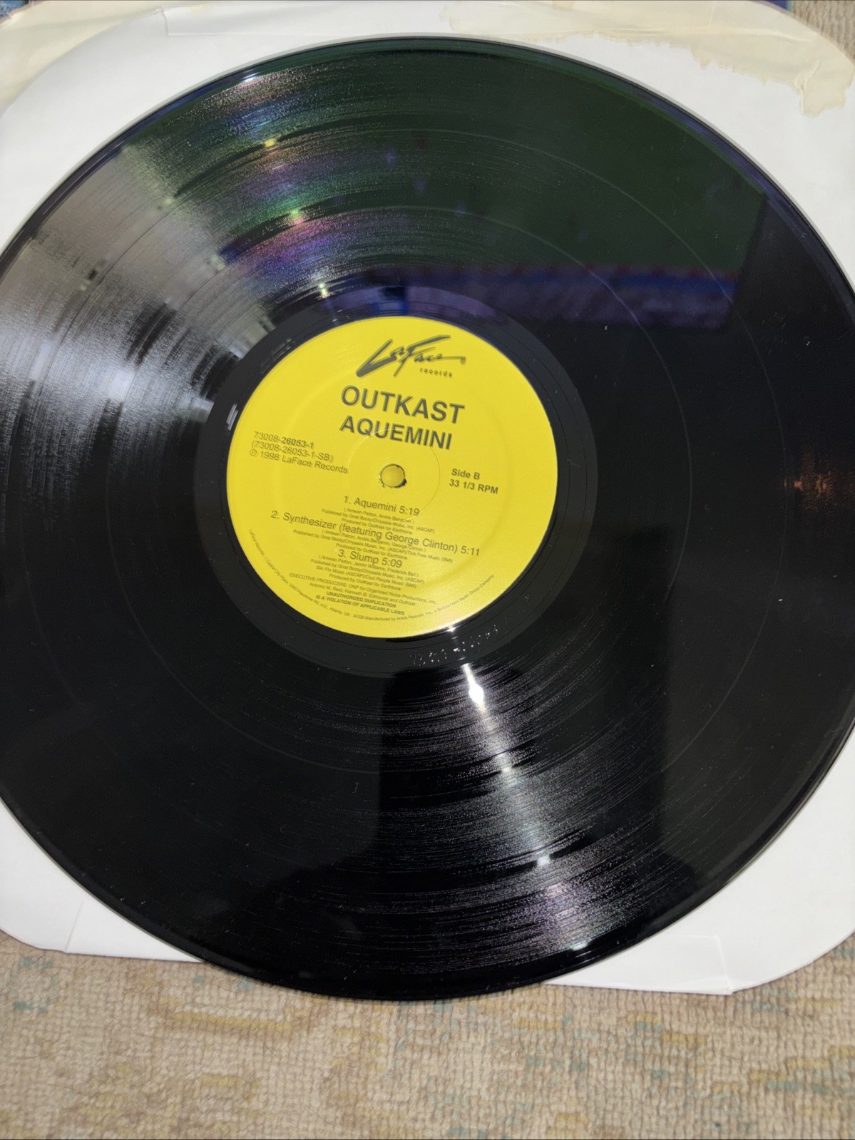 Three OutKast Atliens/Aquemini/Southernplayalistical One Sealed LP Vinyl Bundle]