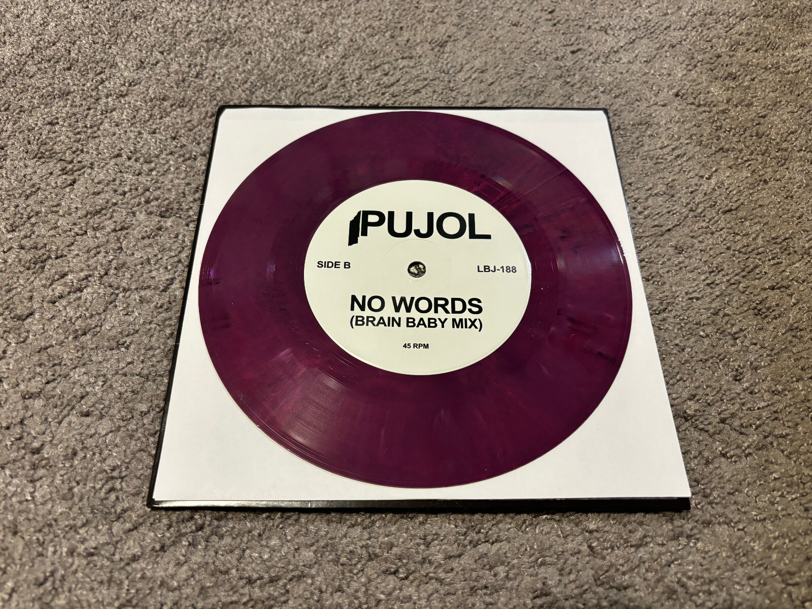 Pujol: Deep Cuts 2013 Saddle Creek Limited Colored RSD Garage Rock 7” Vinyl