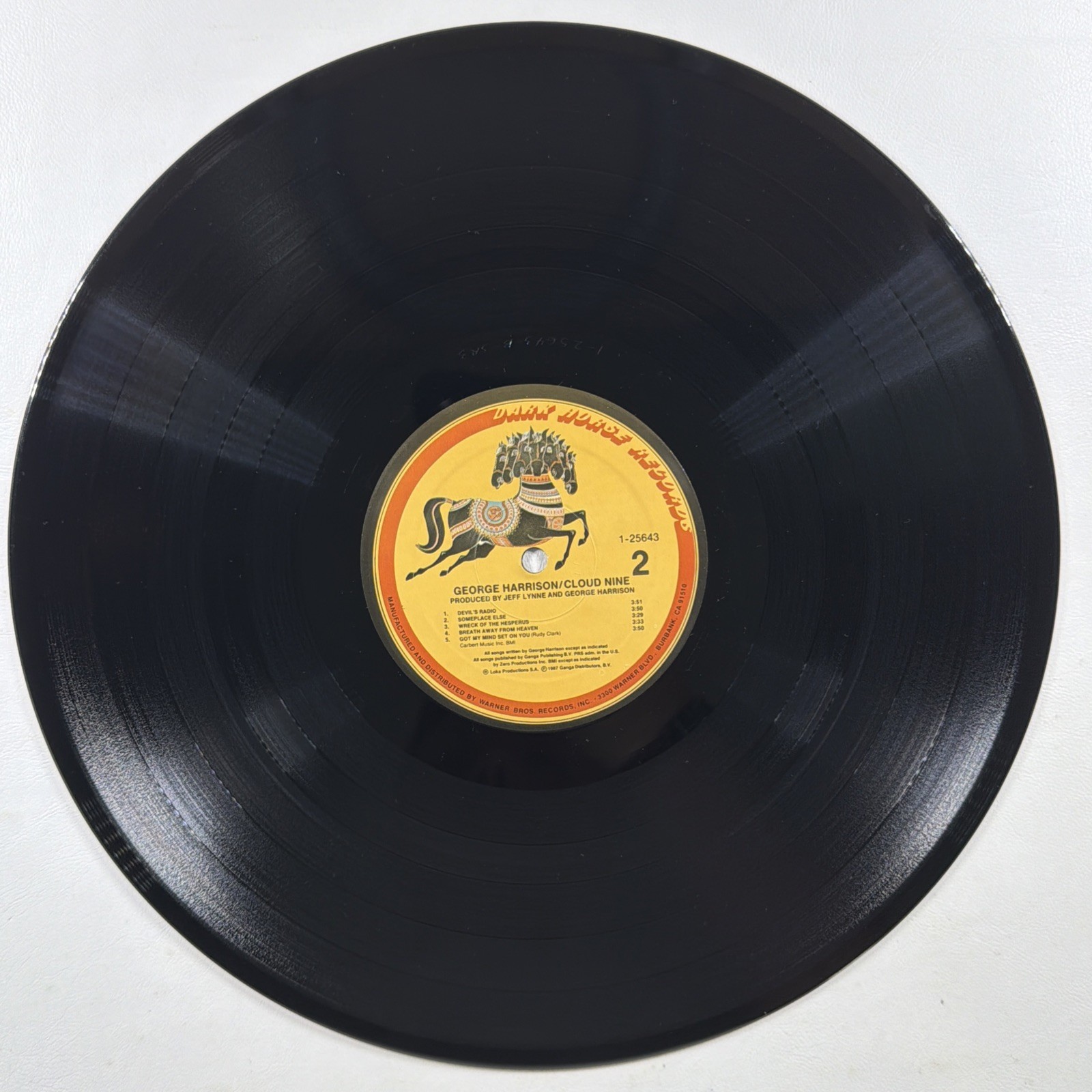 George Harrison – Cloud Nine LP Dark Horse 9 25643-1 NM 1987 When We Was Fab