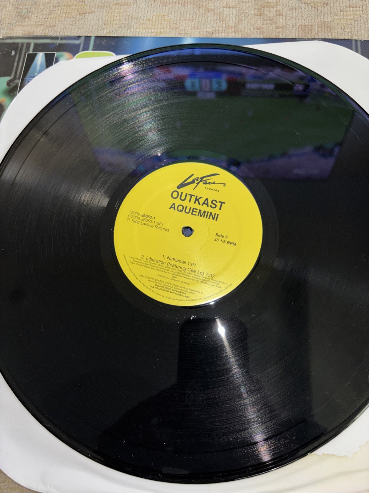 Three OutKast Atliens/Aquemini/Southernplayalistical One Sealed LP Vinyl Bundle]