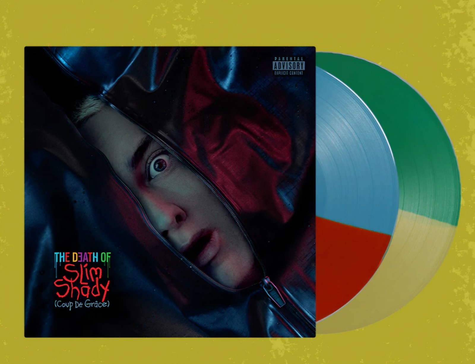 Eminem The Death Of Slim Shady Coup De Grace Crayon Vinyl New Sealed DIRECT D2C