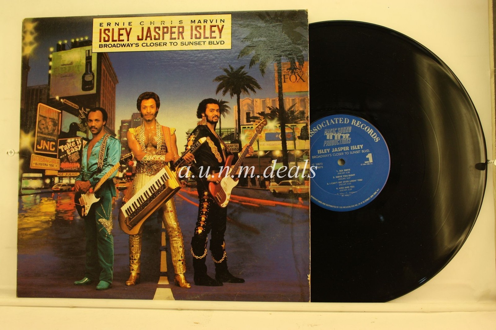 Broadway’s Closer To Sunset Boulevard – Isley Jasper Isley LP 12″ (VG)