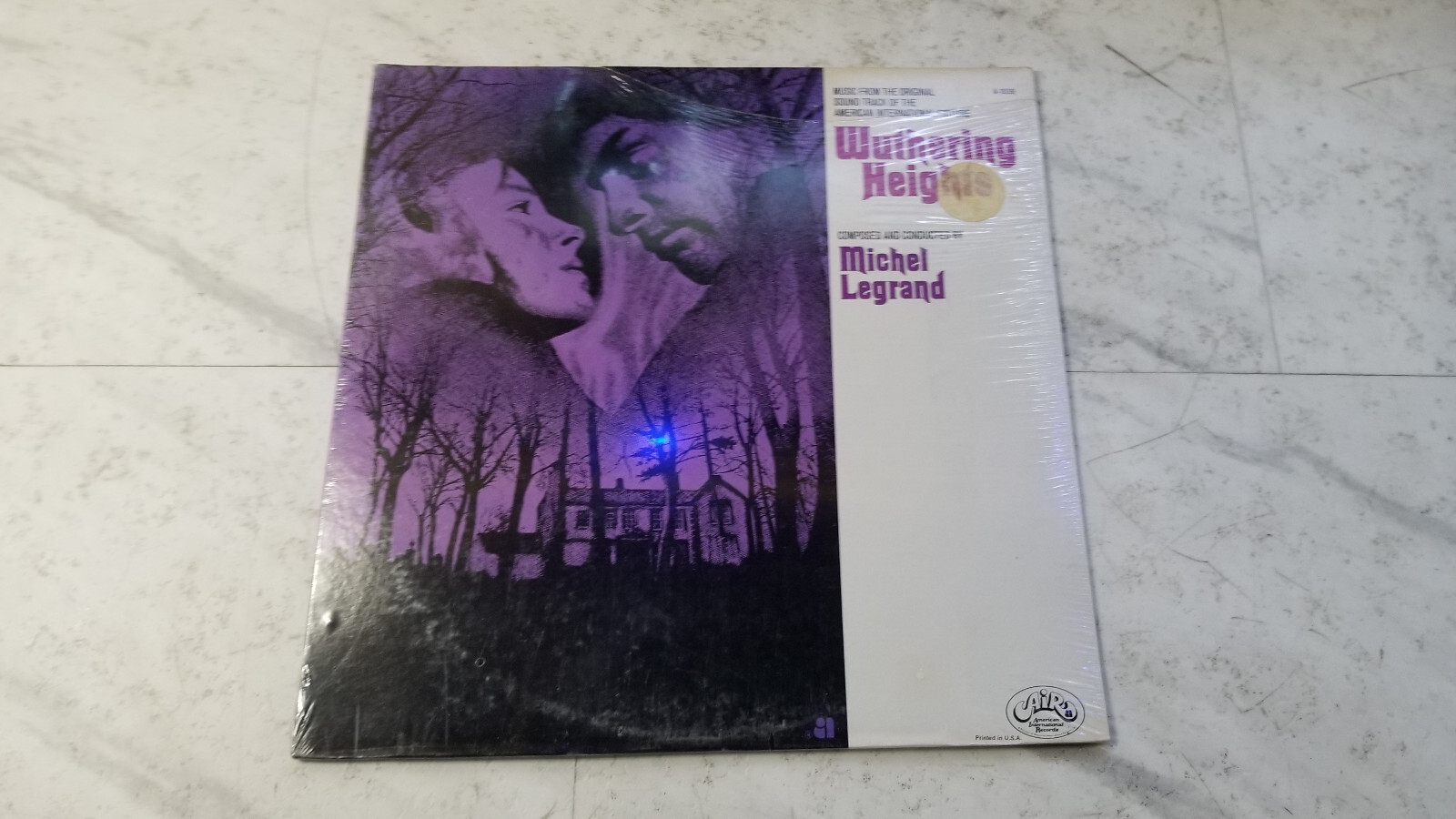 Wuthering Heights Original Soundtrack Michel Legrand 1970 LP OST NEW Sealed