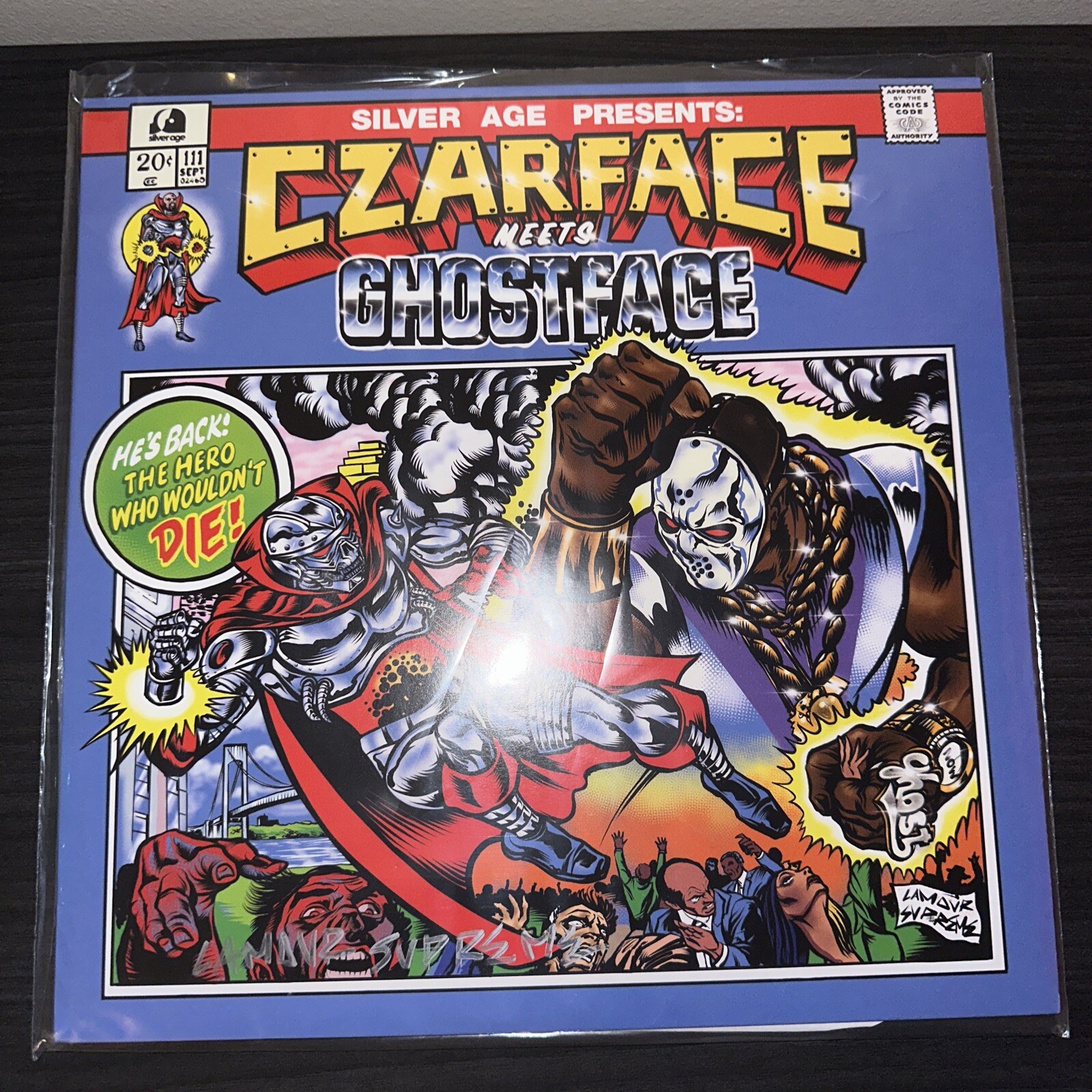 Czarface & MF Doom – Czarface Meets Ghost Face LP SIGNED by L’AMOUR SUPREME