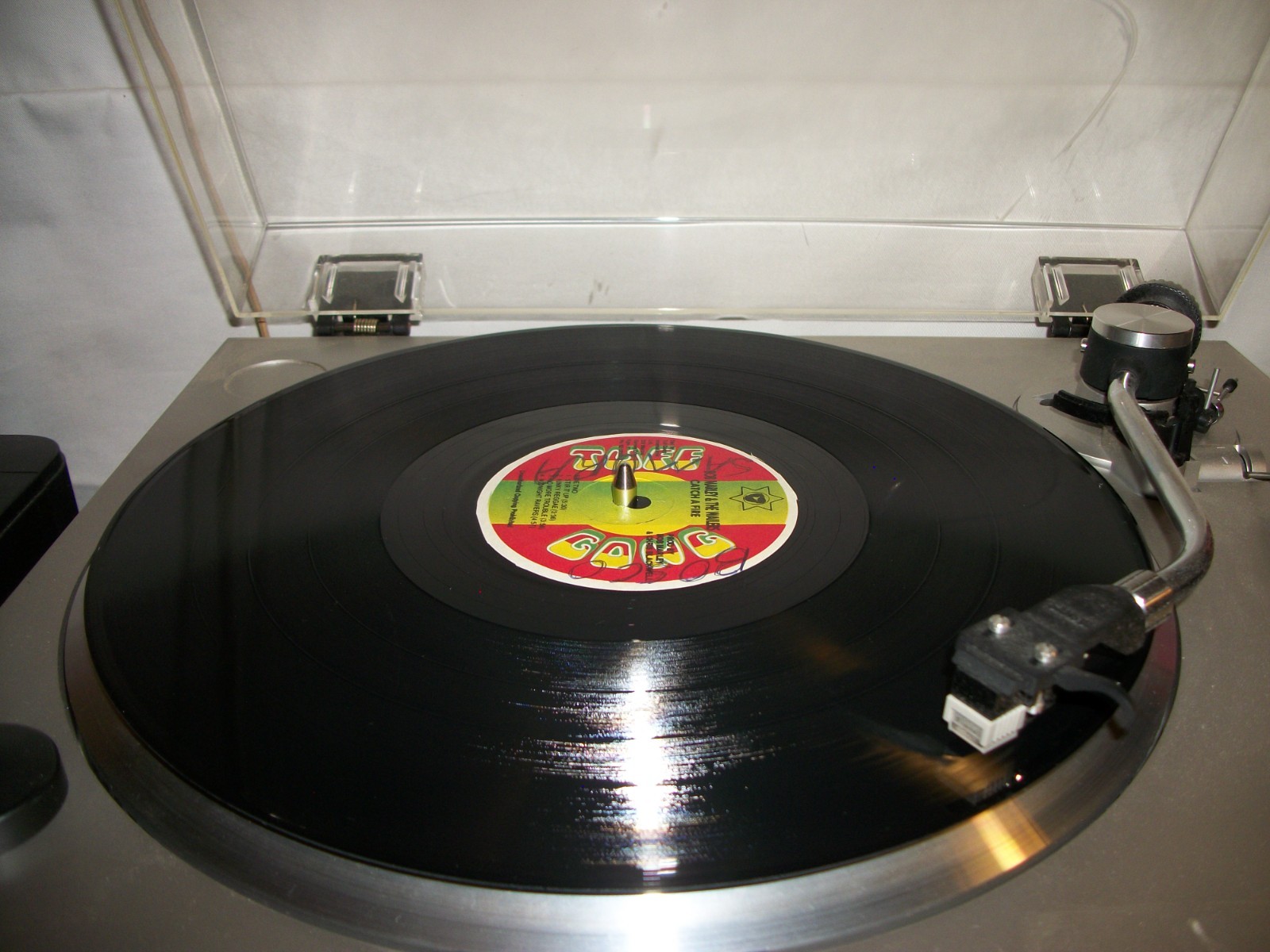 Bob Marley And The Wailers ‎– Catch A Fire LP Tuff Gong ‎– 422-846 201-1 JAMAICA