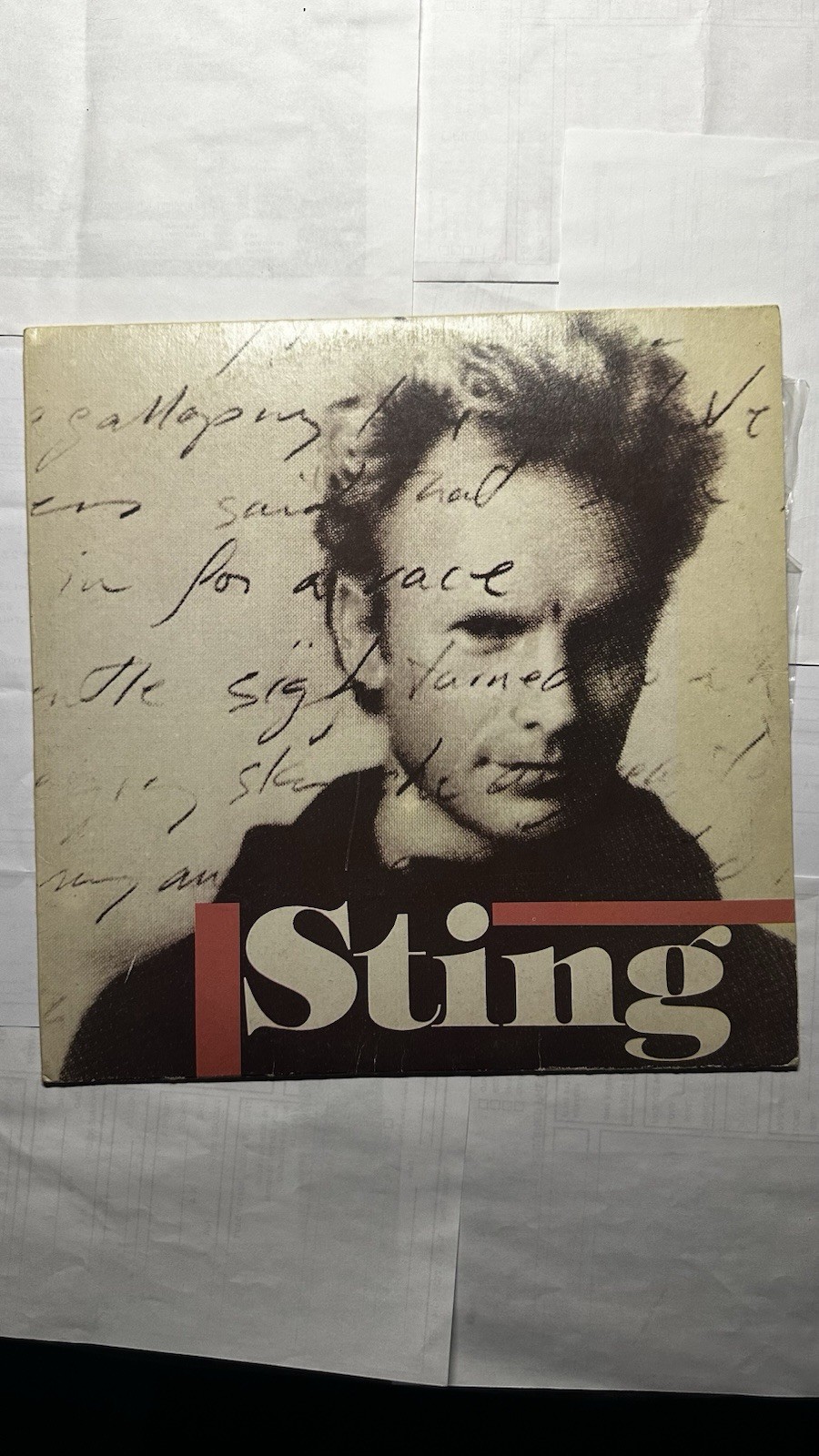 1990 Sting Belarusian only 9-track compilation vinyl LP combining tracks