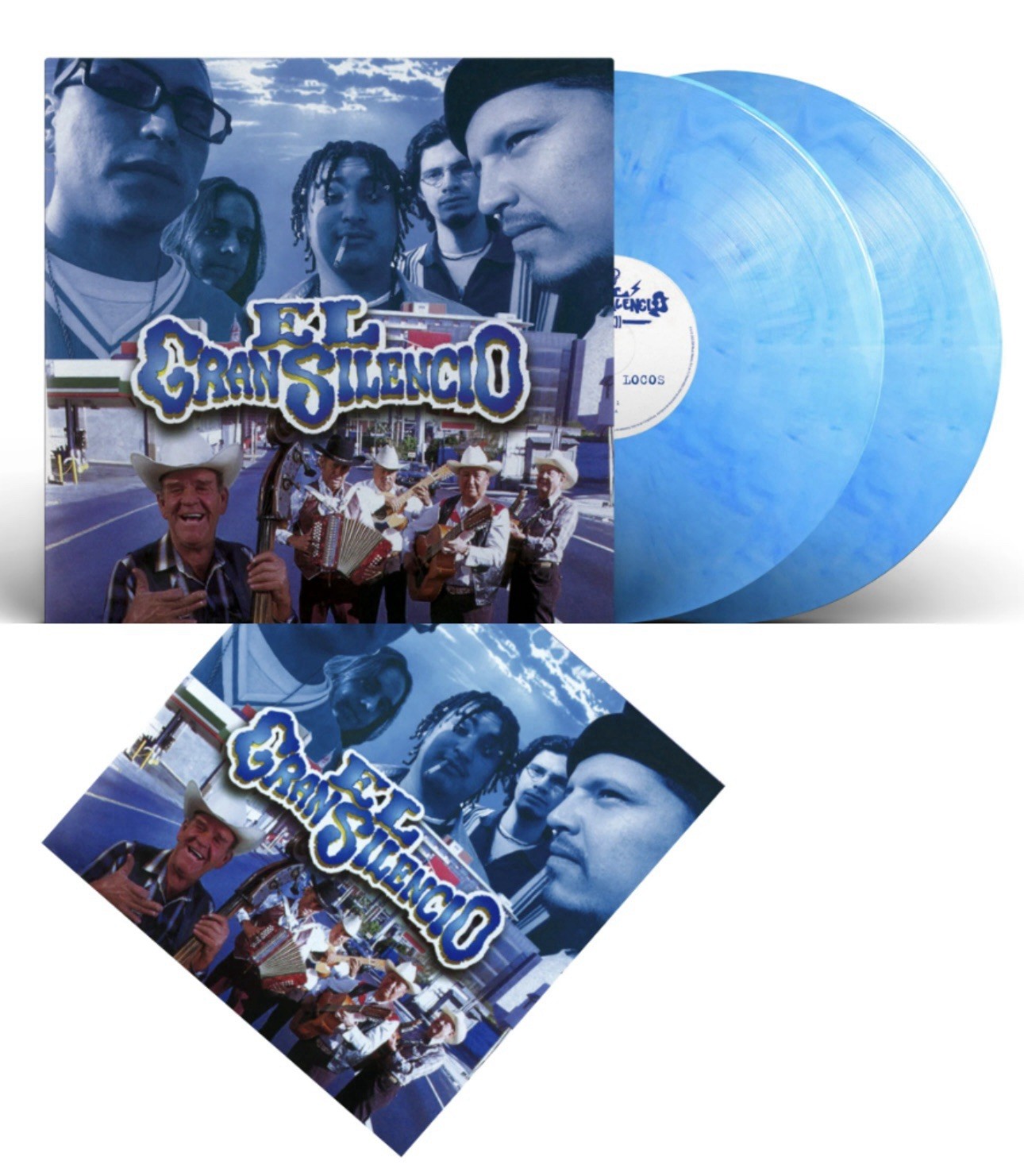 El Gran Silencio – Libres Y Locos 2 X LP BLUE VINYL SEALED WITH SIGNED INSERT