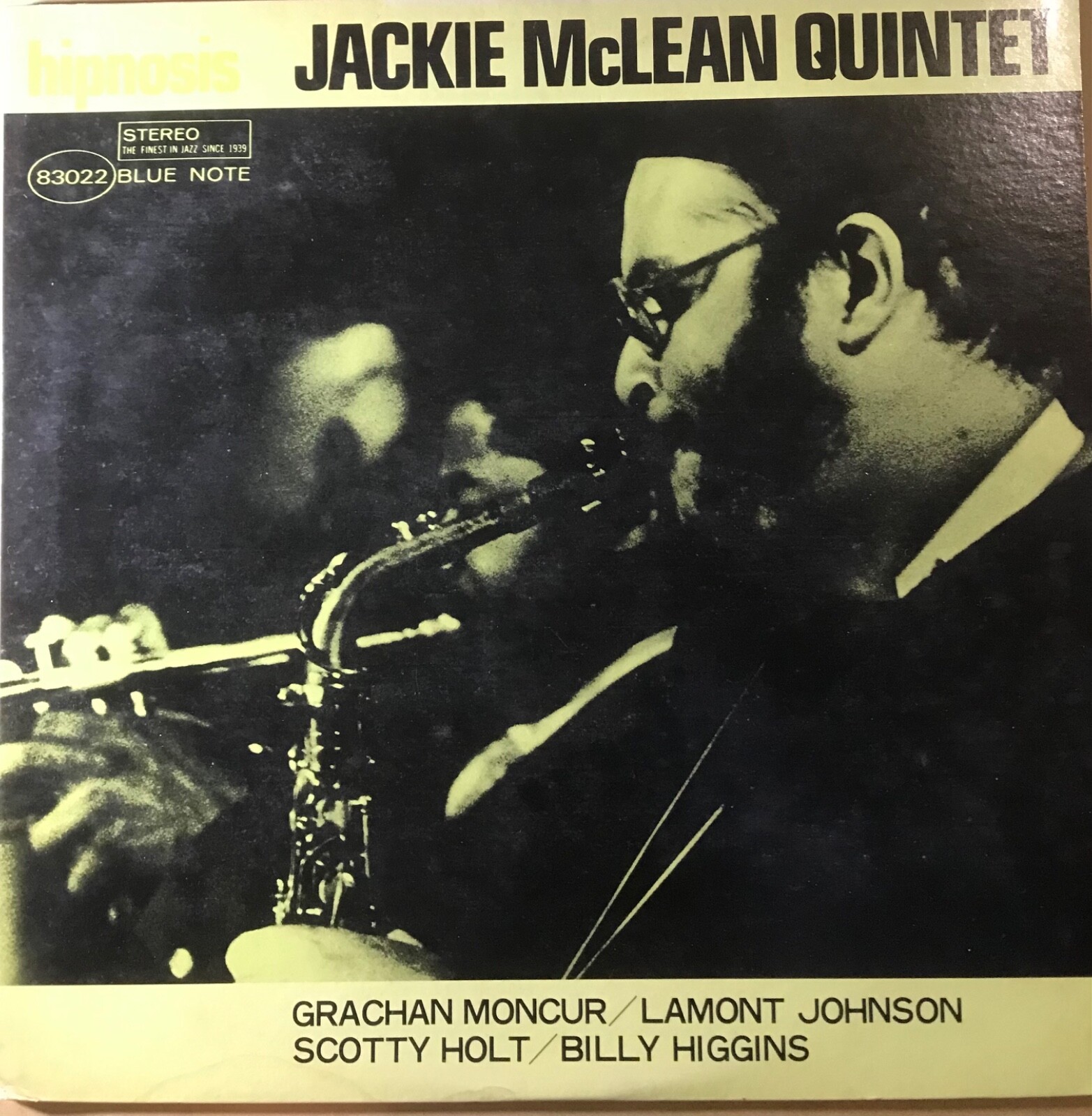 UNRELEASED / JACKIE McLEAN QUINTET HIPNOSIS / JAPAN BLUE NOTE KING
