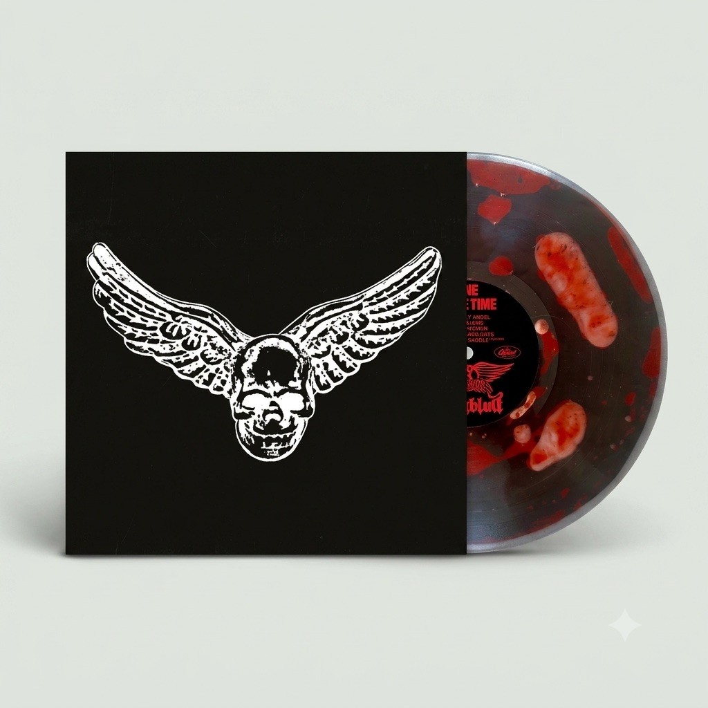 Yungblud & Aerosmith – One More Time – Bad World Blood Liquid Vinyl