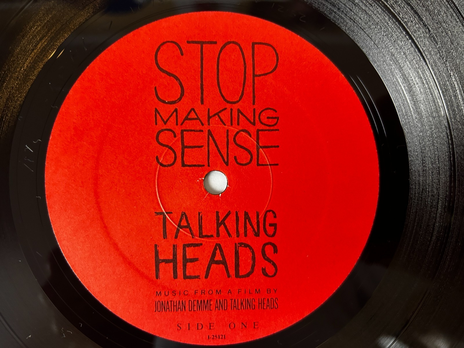 Talking Heads – Stop Making Sense – 1984 Sire – 1-25121 – Limited Edition -NM/EX
