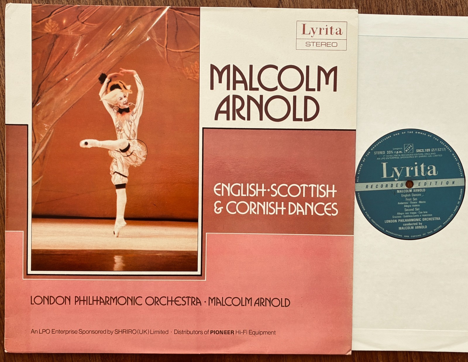 Malcolm Arnold, London Philharmonic Orchestra – English ∙ Scottish & Cornish LP