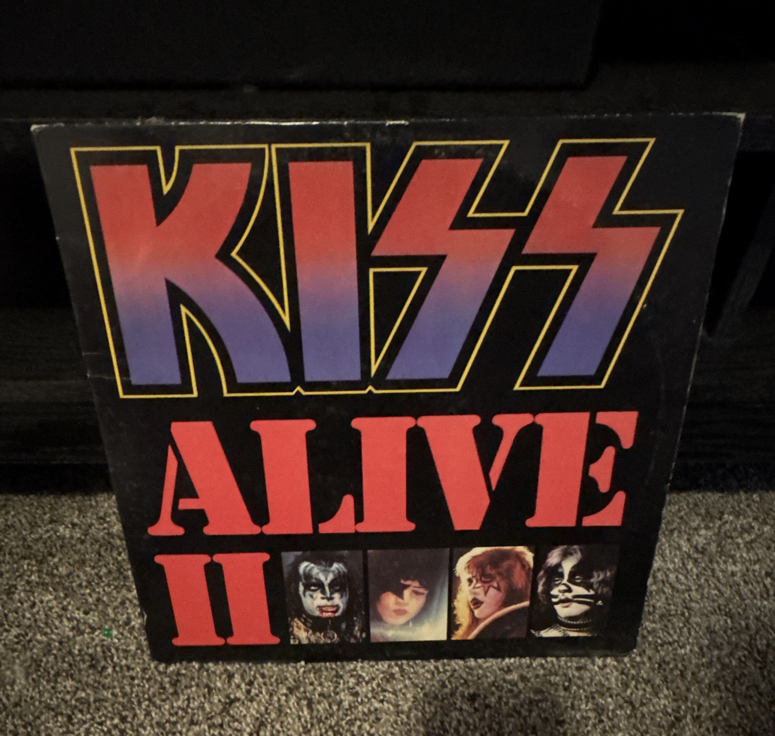 Kiss Alive II Casablanca NBLP 7076-1 12″ Black Vinyl LP Stereo 1977