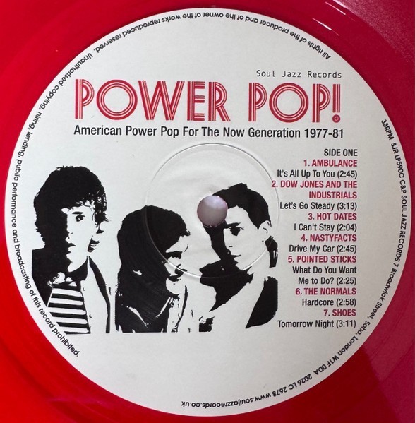 Power Pop! (American Power Pop For The Now Generation 1977-81) (RED TRANSPARENT)