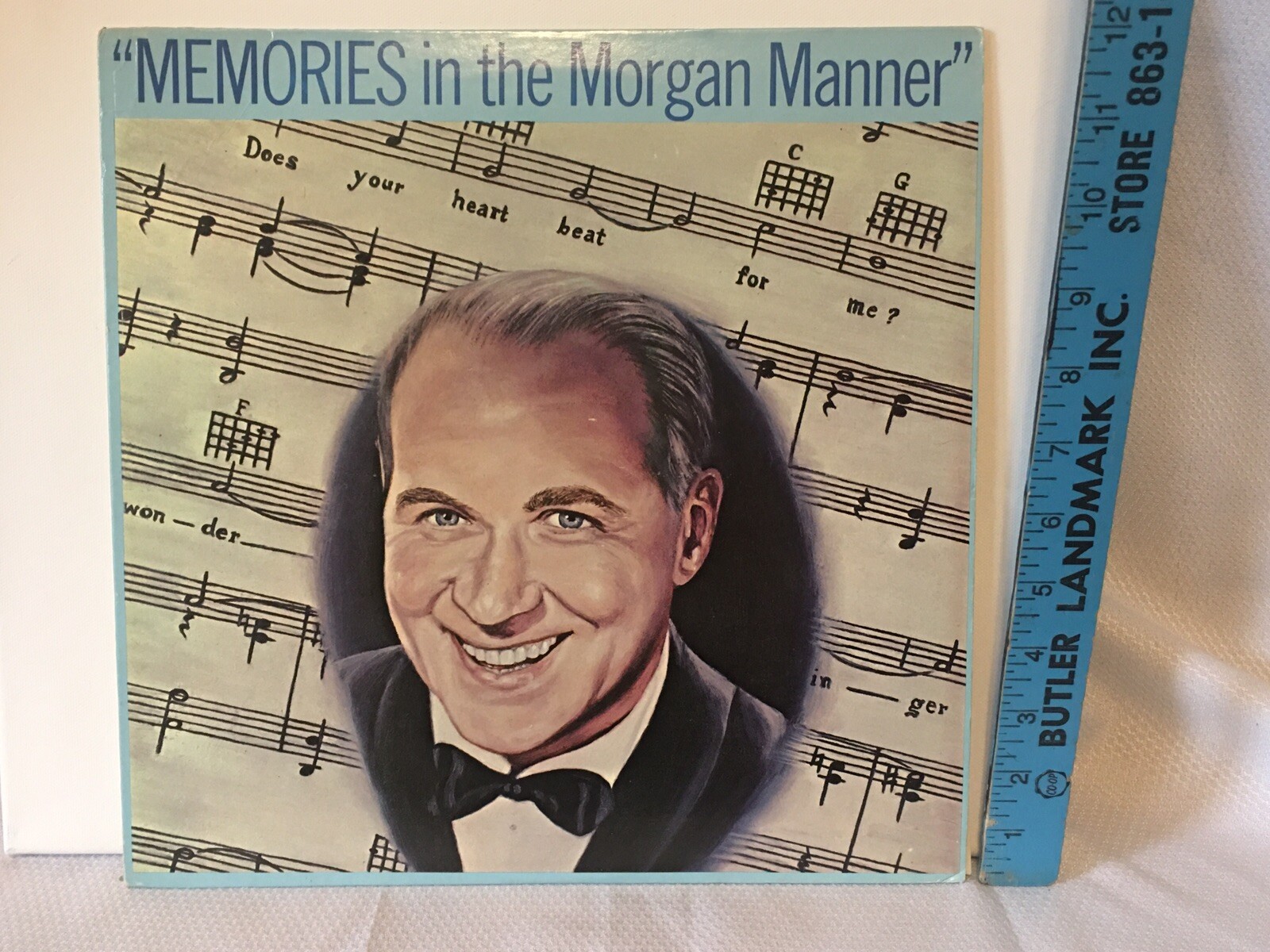 The Russ Morgan Orchestra Memories In The Morgan Manner Record RME 1001 Signed