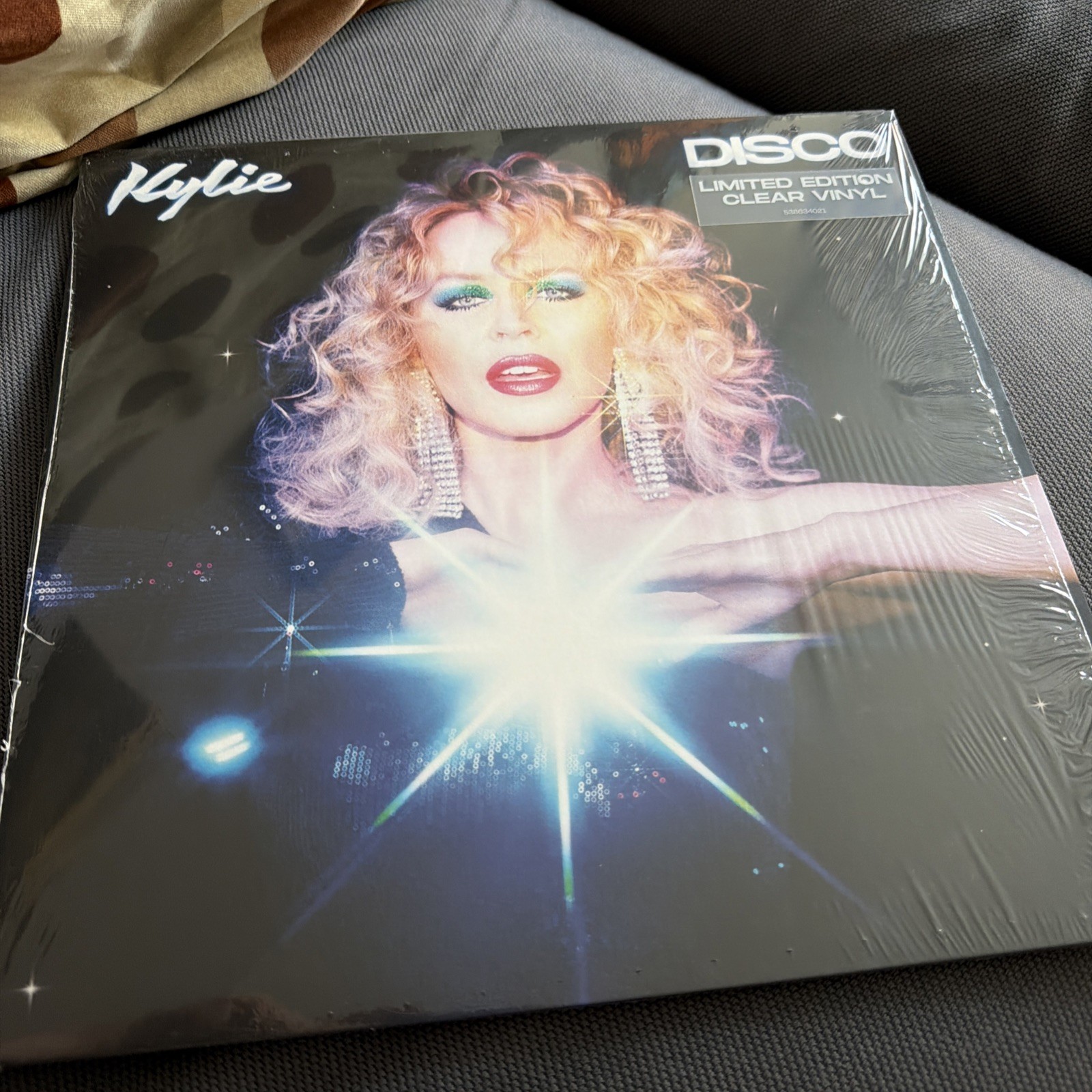 Kylie Minogue – Disco limited edition clear vinyl and print