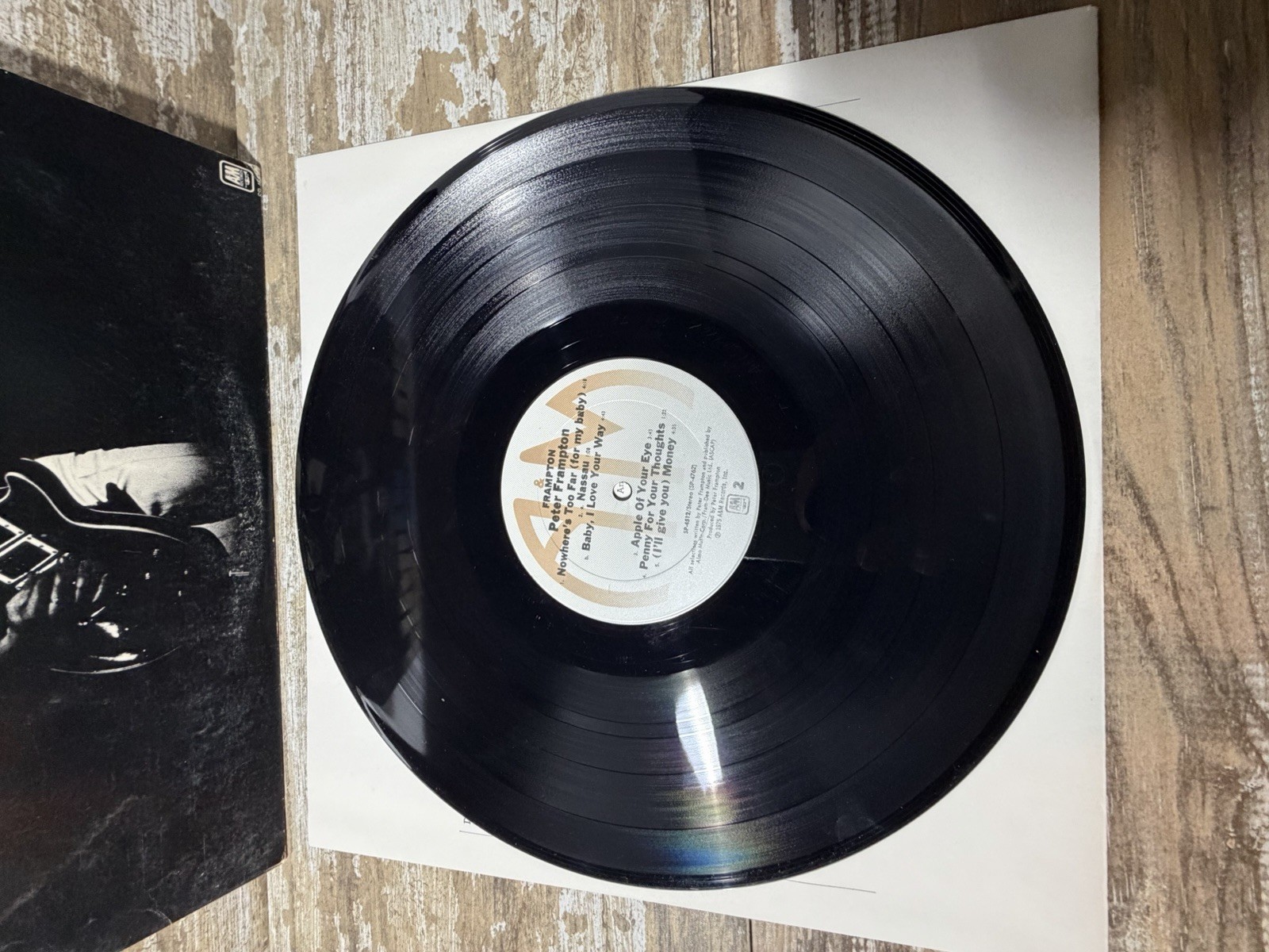“Frampton” LP by Peter Frampton Released in 1975 SP-4512 by A&M Records.