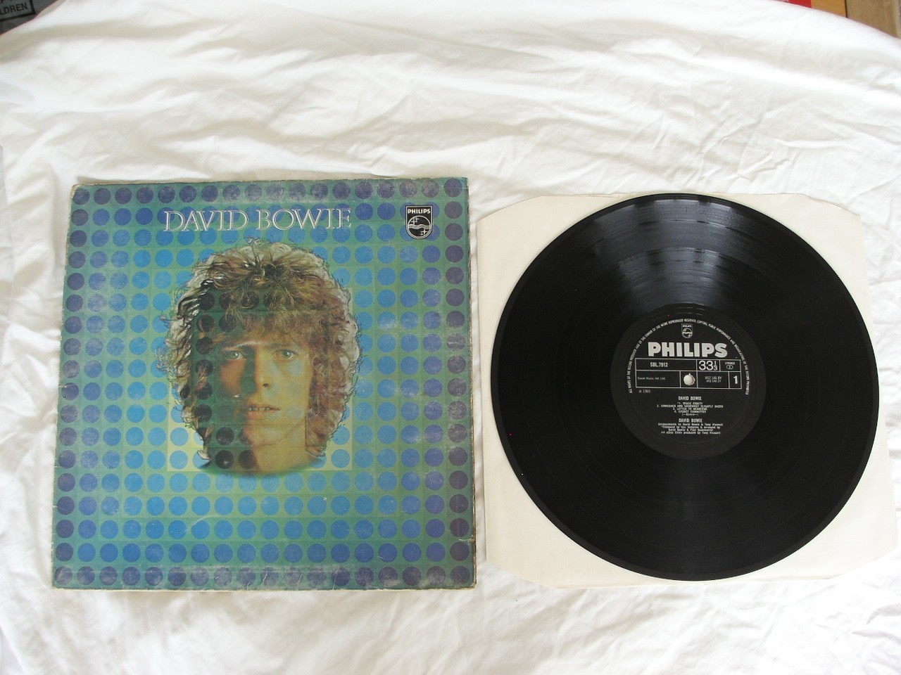 DAVID BOWIE SELF TITLED 1969 PHILIPS SBL 7912 1st UK PRESS – READ DESCRIPTION
